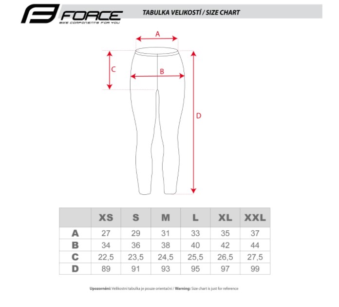 Force Simple Leggings Tights til kvinder Sort