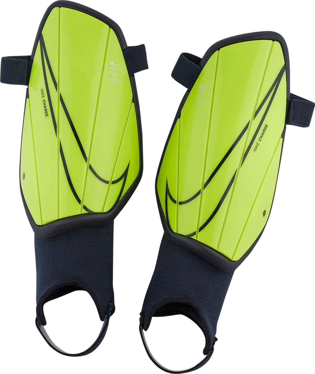 Nike Charge Schienbeinschoner Gelb F702