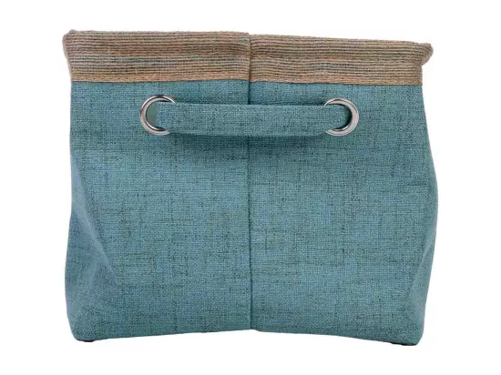 Panier de rangement en tissu 36x24x20