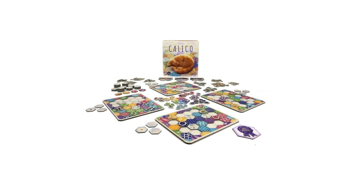 White Goblin GamesCalico Bordspel  (Nederlands, 1 - 4 spelers, 45 minuten, Vanaf 10 jaar)
