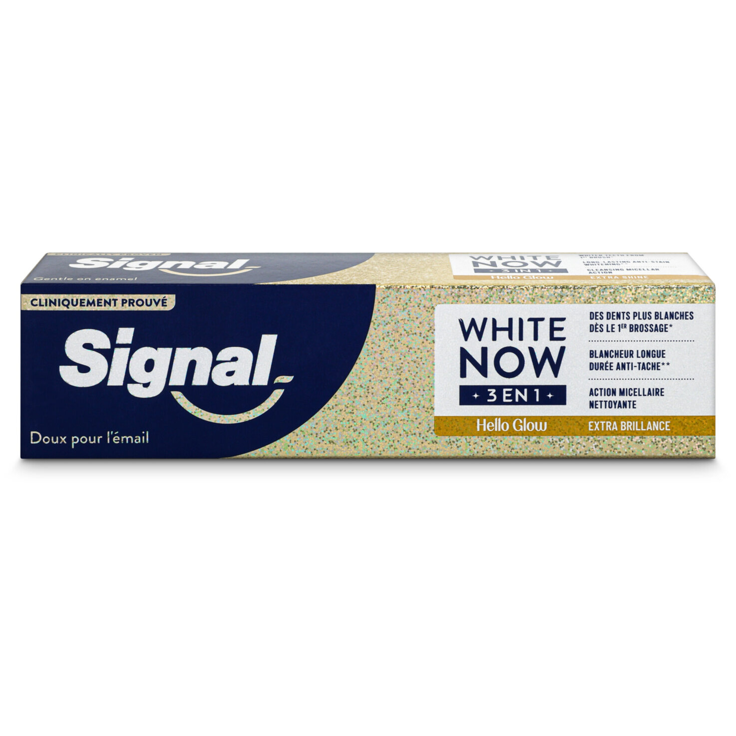 Signal Zahnpasta White Now 3 in 1 Hello Glow