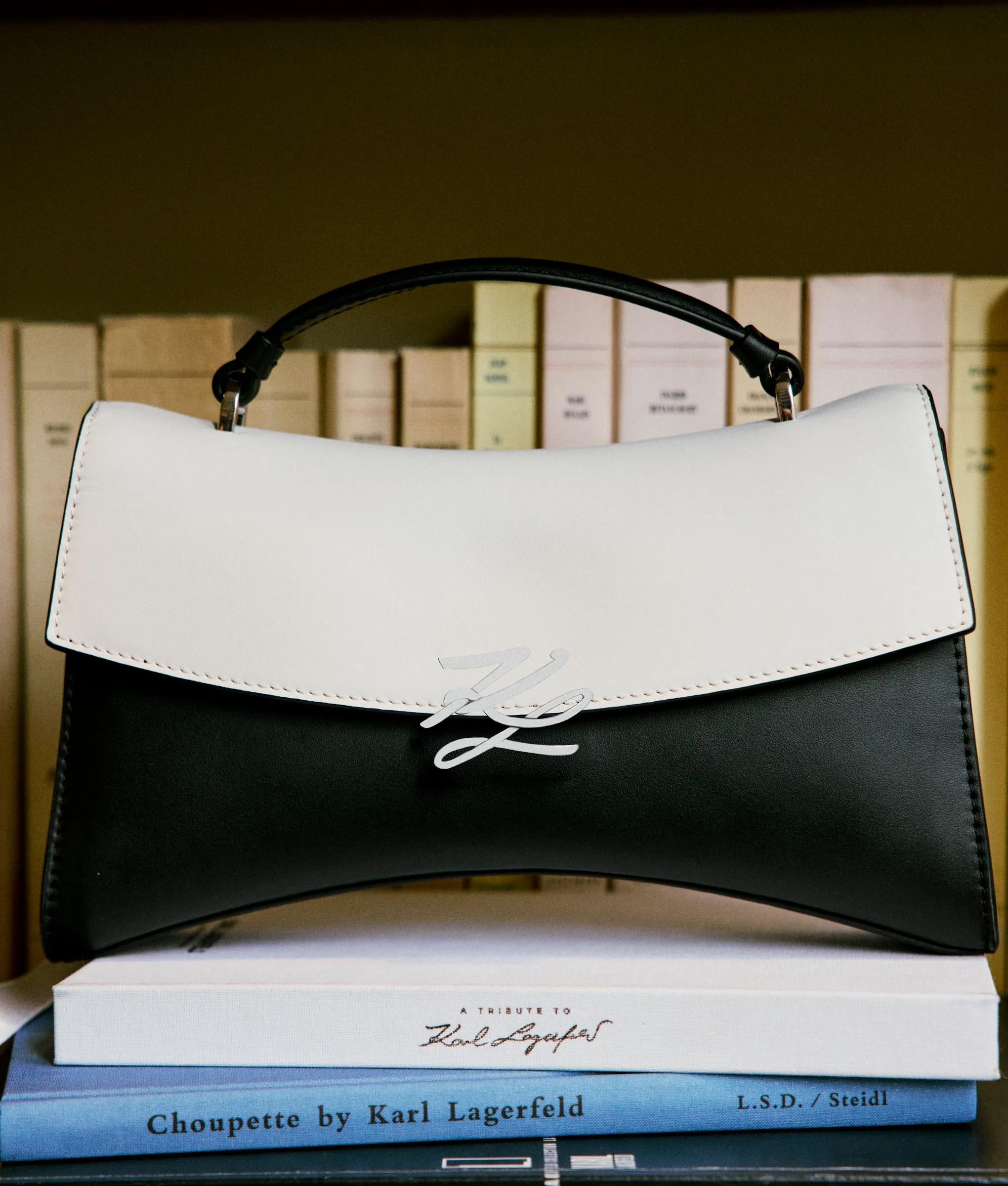 Crossbodytas K/Autograph Twist in kleurblokken