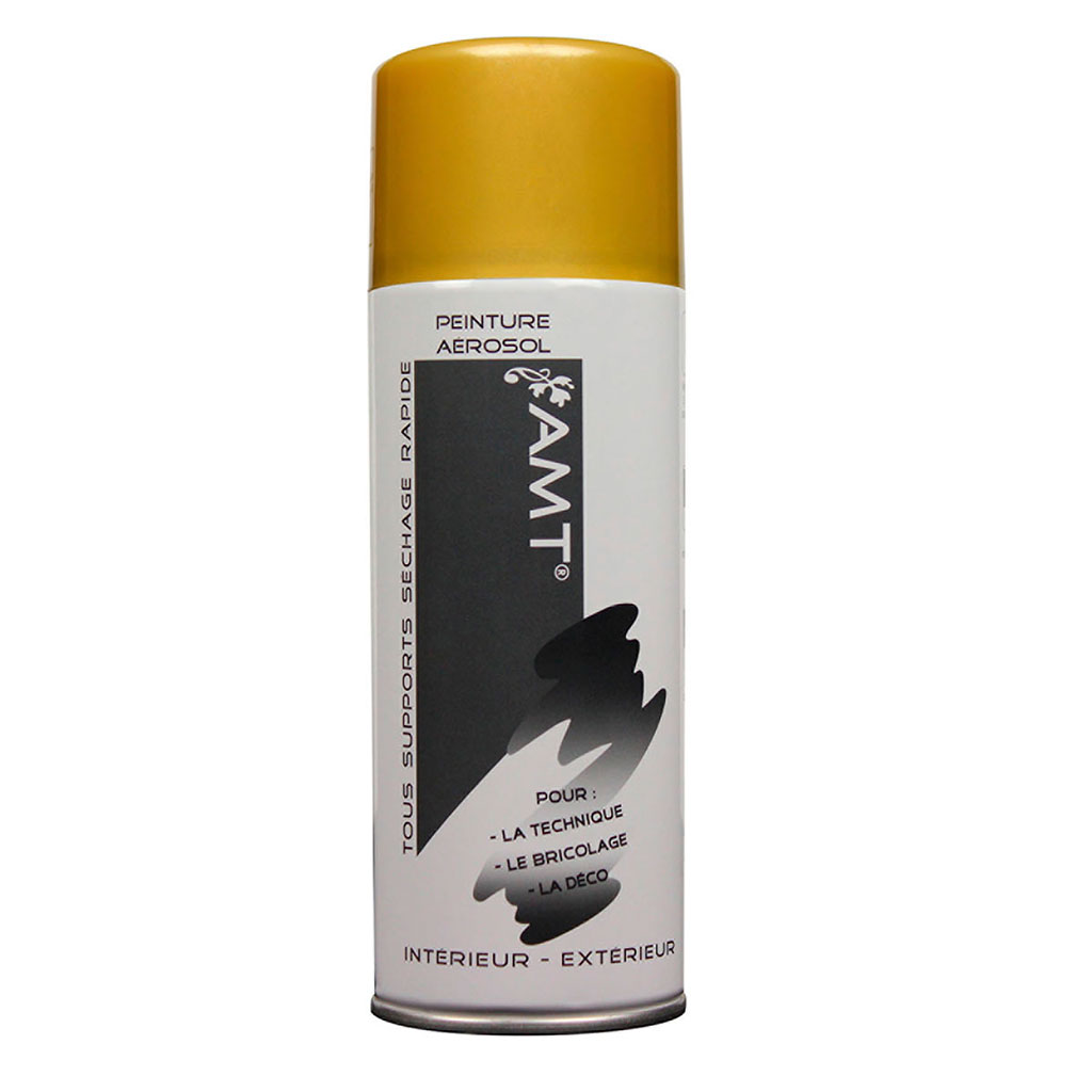 Peinture aérosol métallisé or 330ml
