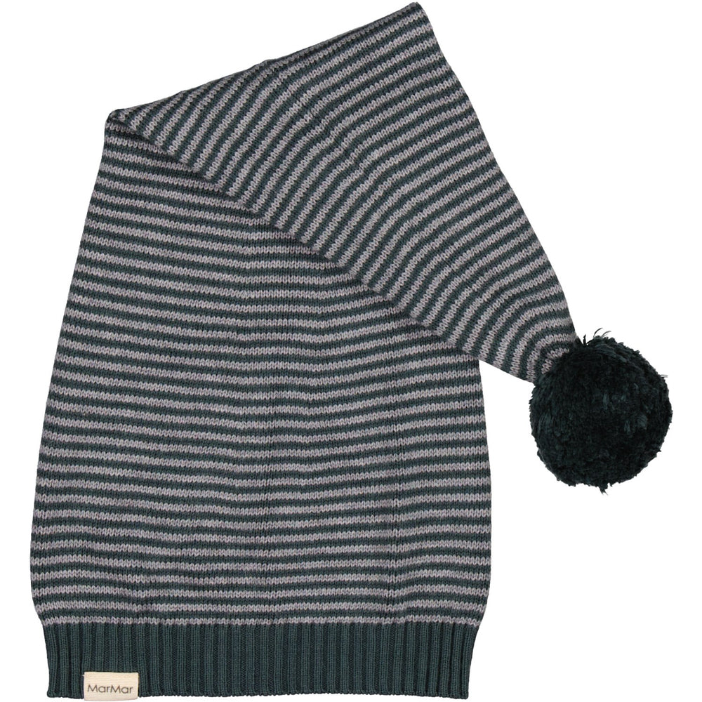 Køb MarMar Cotton Rayon Knit Stripe Pine Stripes Alfen Nissehue