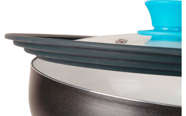 Bo-Camp Universal Deckel für Pfannen 24 - 28 cm