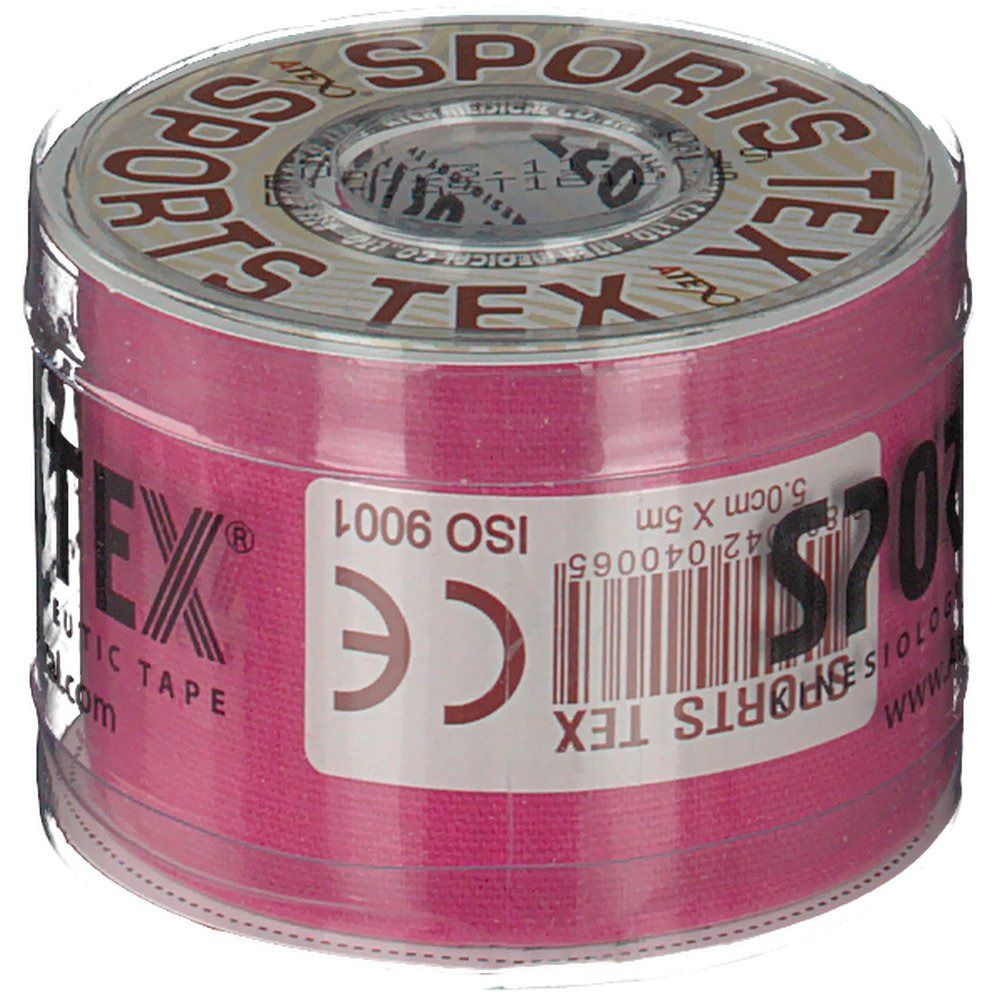 ATEX® SPORTS TEX Kinesiologie Tape 5 cm x 5 m Pink