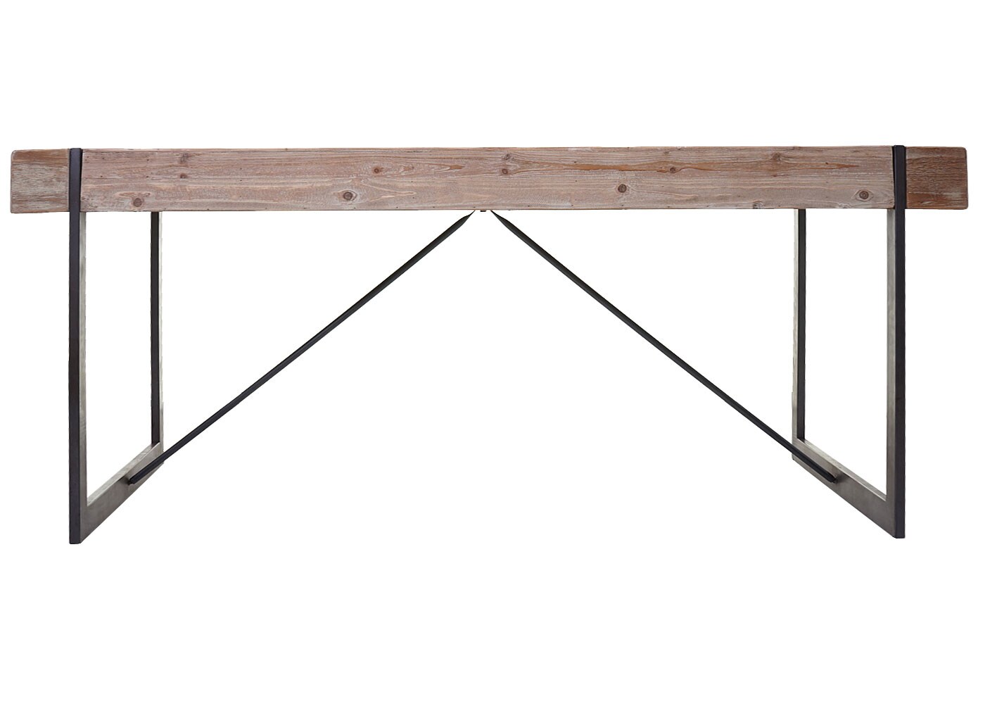 Esszimmertisch MCW-A15, Esstisch Tisch, Tanne Holz rustikal massiv MVG-zertifiziert ~ naturfarben 80x160x90cm