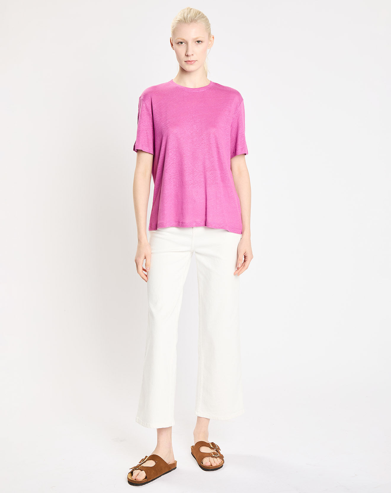 Jodhpur T-Shirt 100% Lin Ariba rose