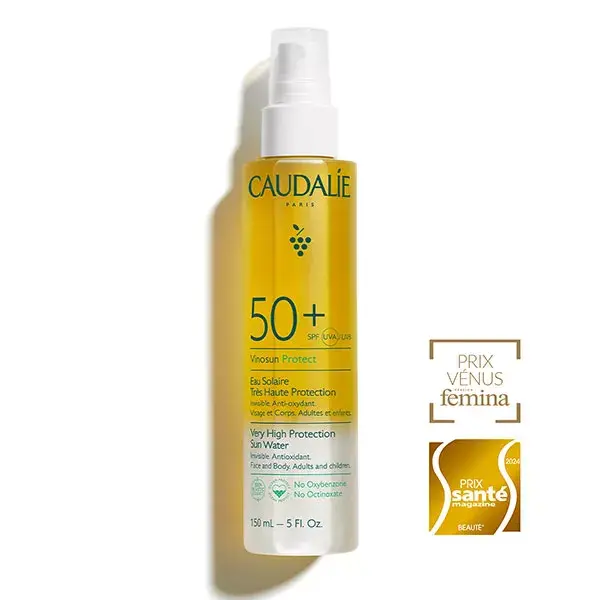 Caudalie Vinosun Protect Protetor Solar Facial de Alta Proteção FPS 50+ 150 ml