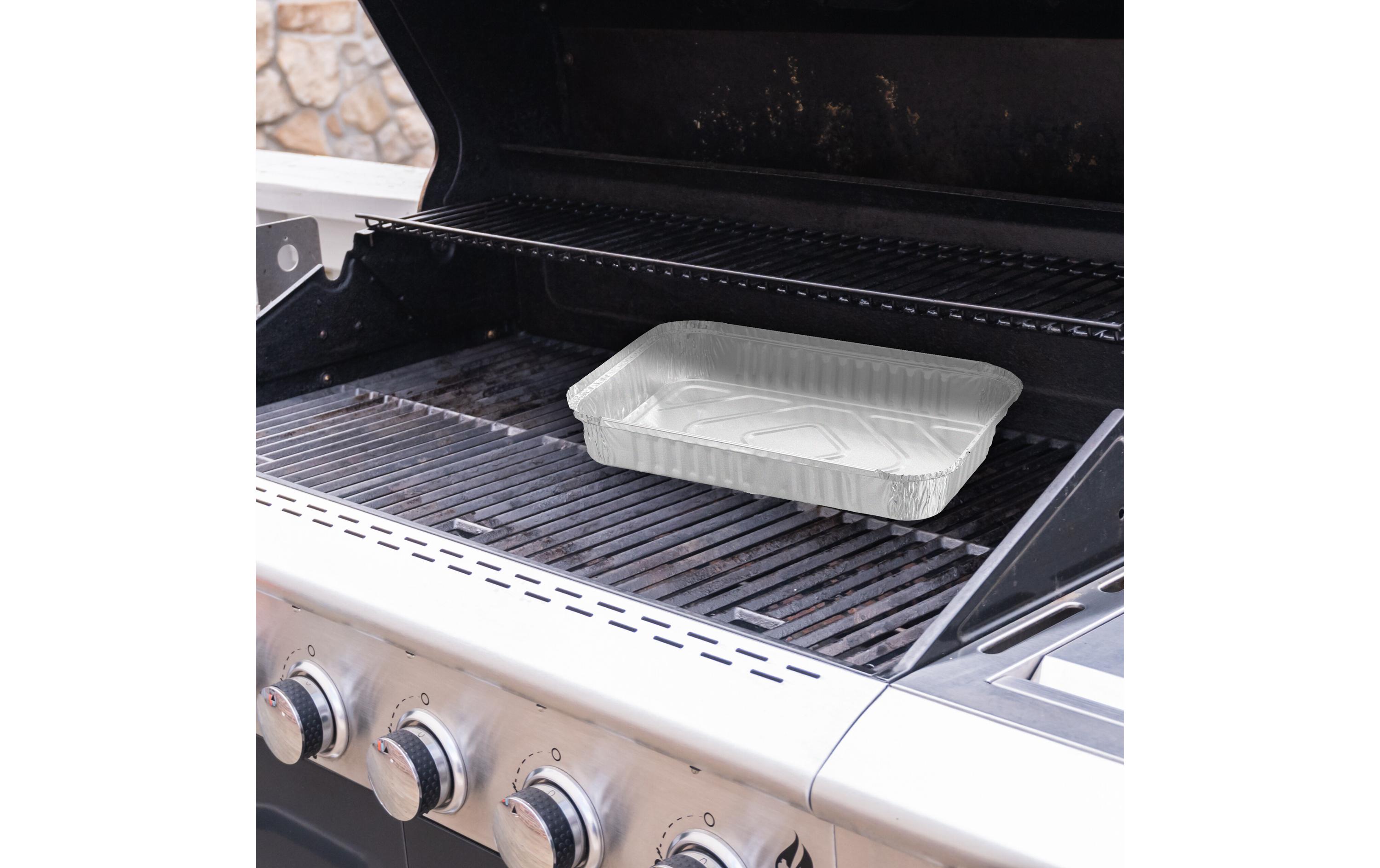 Grillschale 50 StückFettauffangschalen aus Aluminium