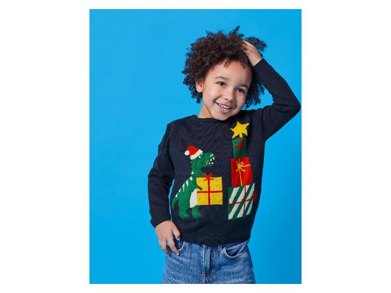 Kinder kersttrui met lampjes