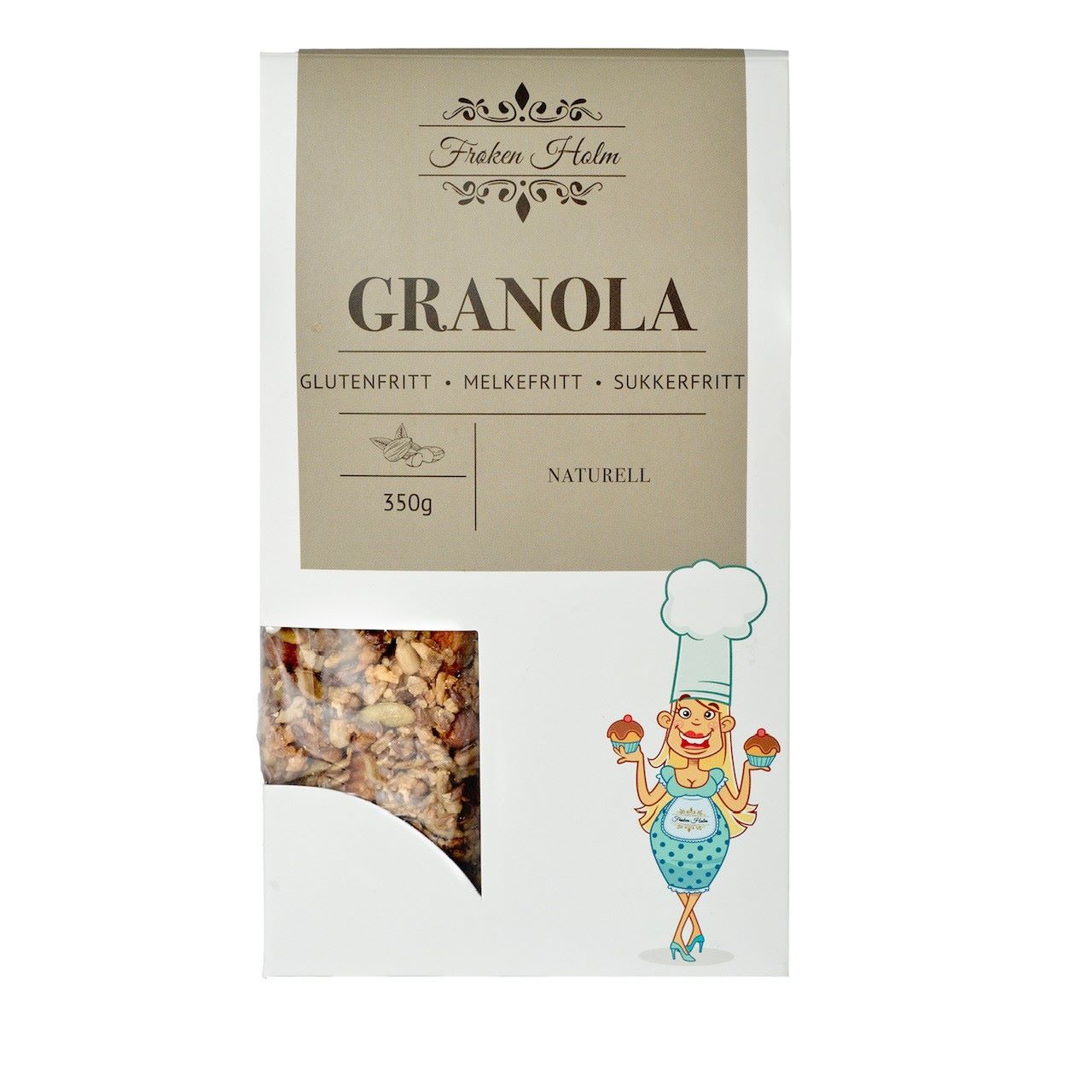 Frøken Holm Granola Naturell