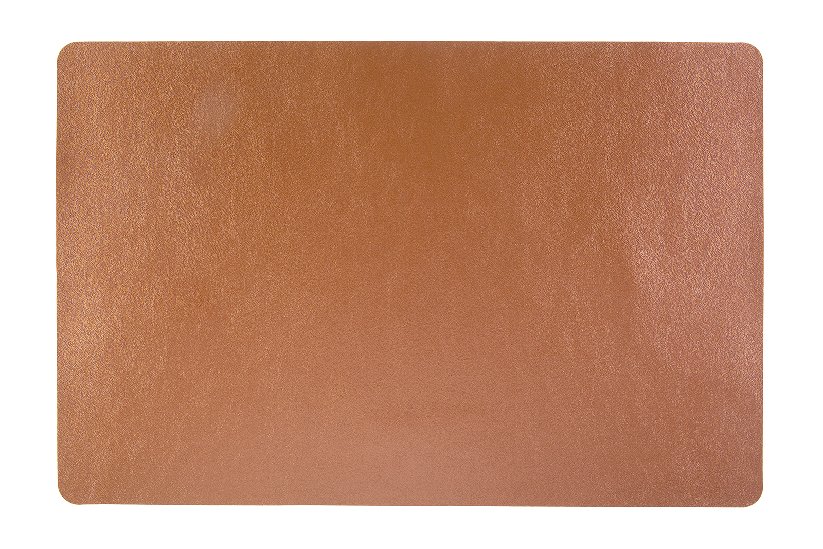 Lagos spisebrikke Cognac skinnimitasjon. 30x45 cm