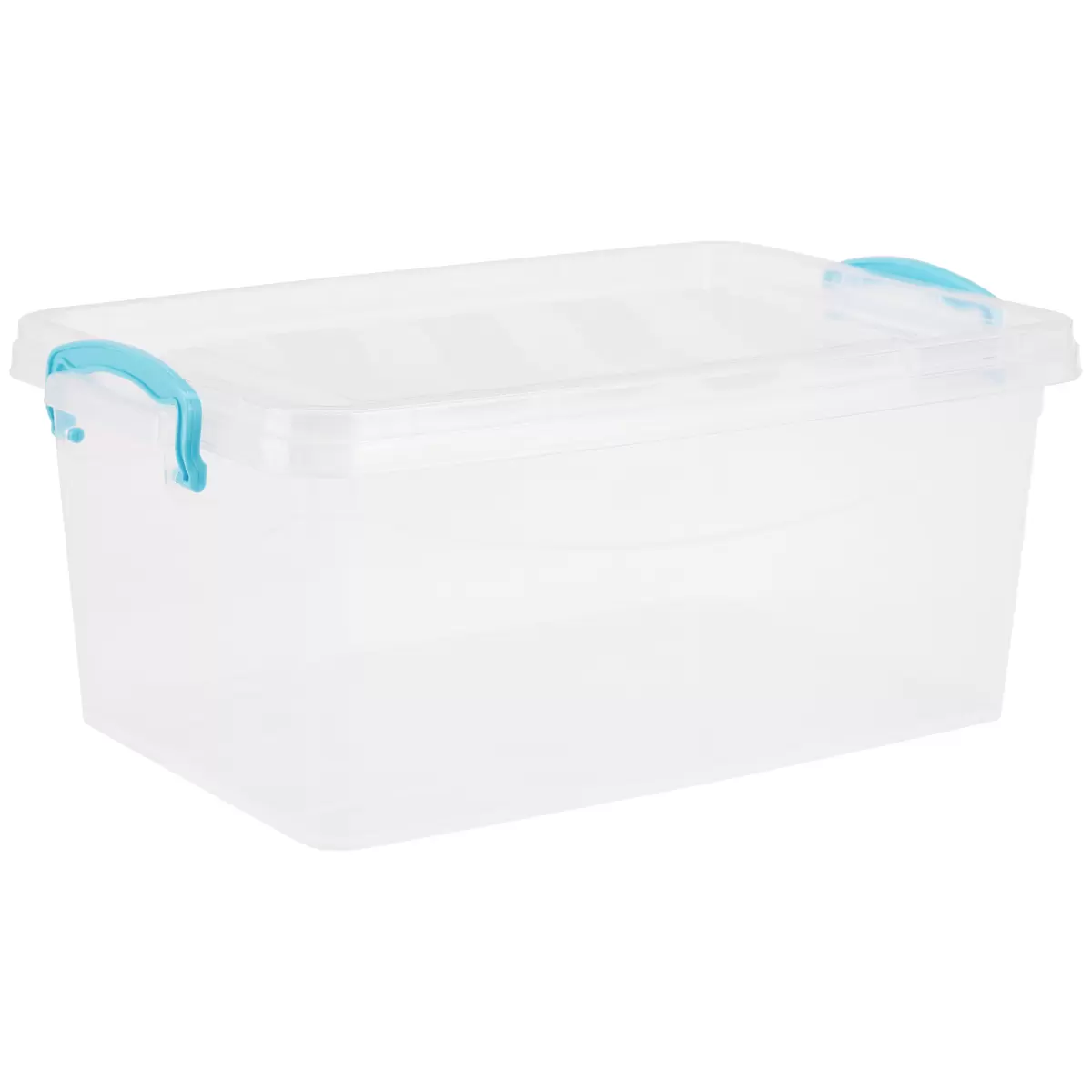Aufbewahrungsboxen Homezone blau,transparent