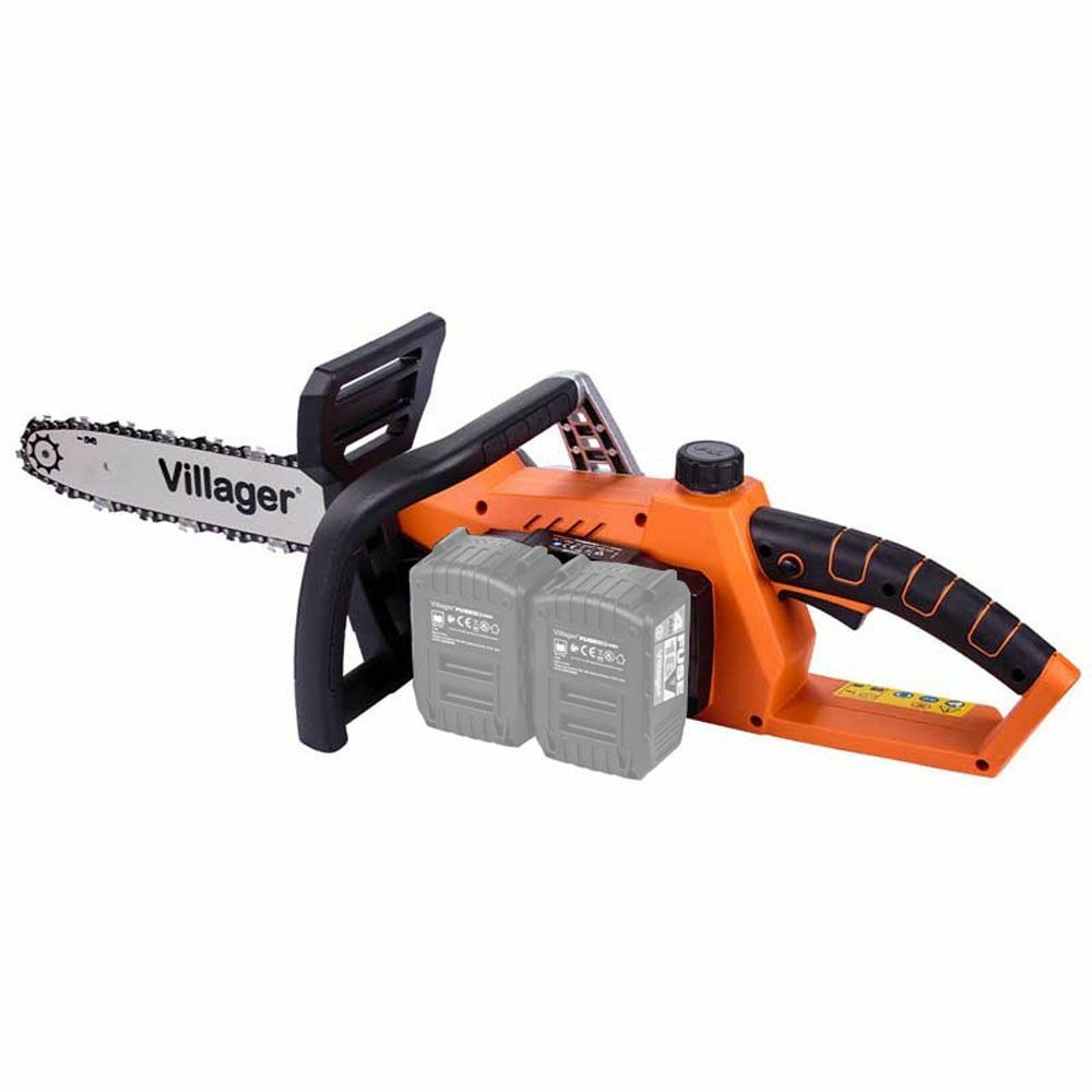 Tronçonneuse élagueuse électrique sans fil guide 35cm fuse vbt 1440 villager sans chargeur ni batterie