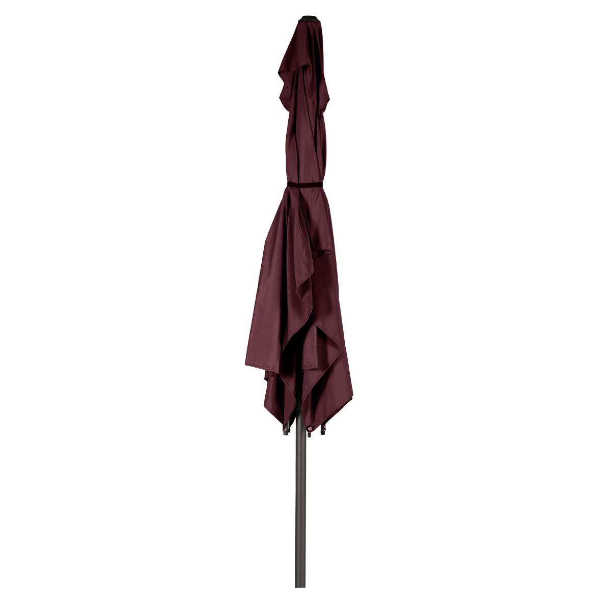 PARASOL LOOMPA 2X3M BORDEAUX