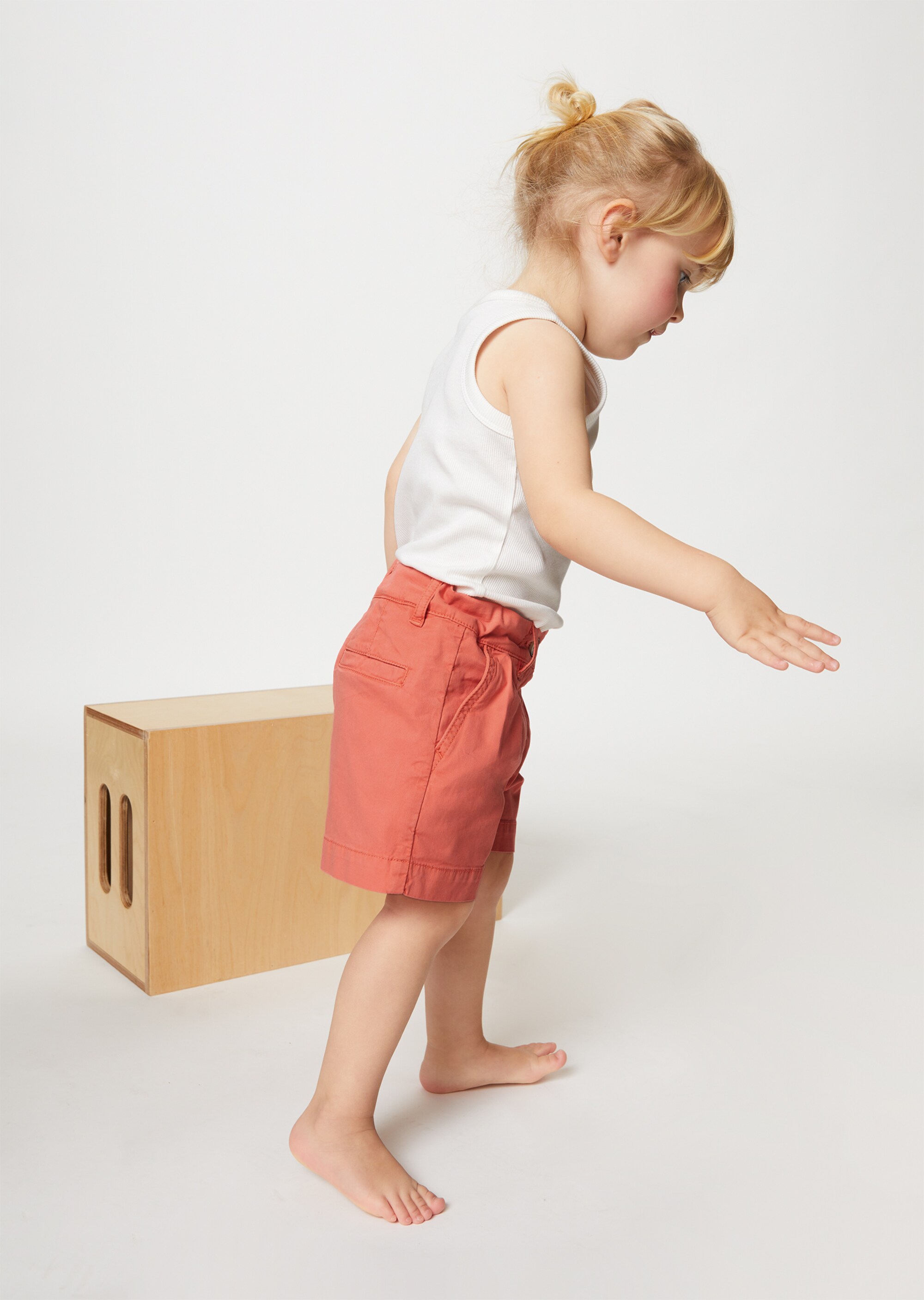KIDS-GIRLS Shorts aus Baumwolle