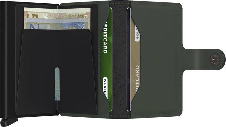 Secrid Miniwallet Grøn/sort