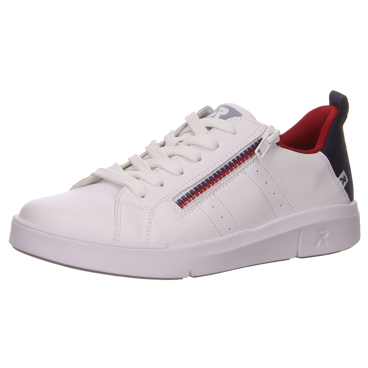 Rieker Sneaker weiß weiss/weiss kombi