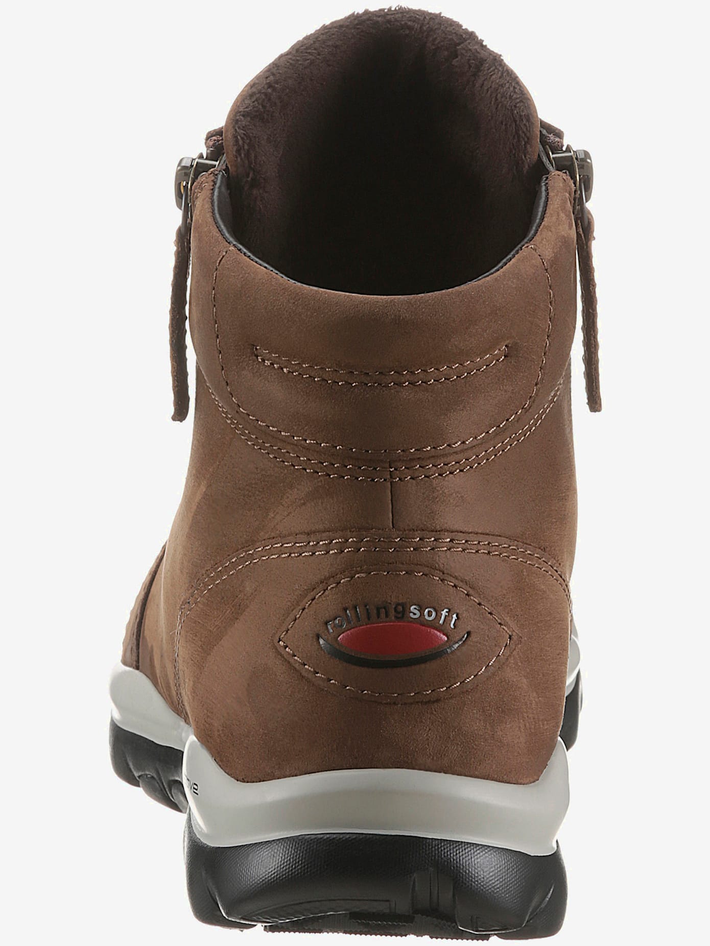 Bottines à lacets chaussures à lacets, glissière intérieure et extérieure