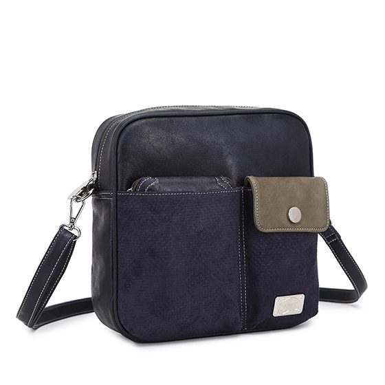 Hi-di-Hi Schoudertas Woodstar Navy – Army Green