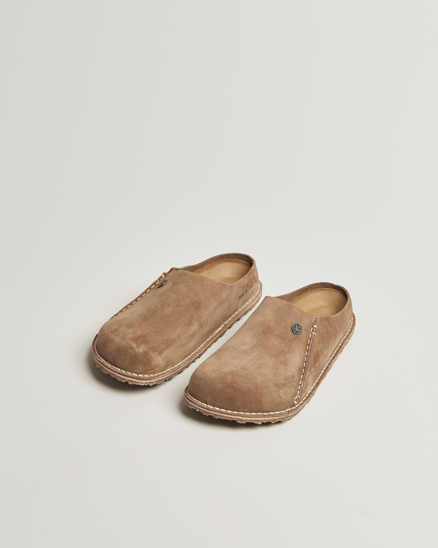 BIRKENSTOCK Zermatt Premium Gray Taupe Suede
