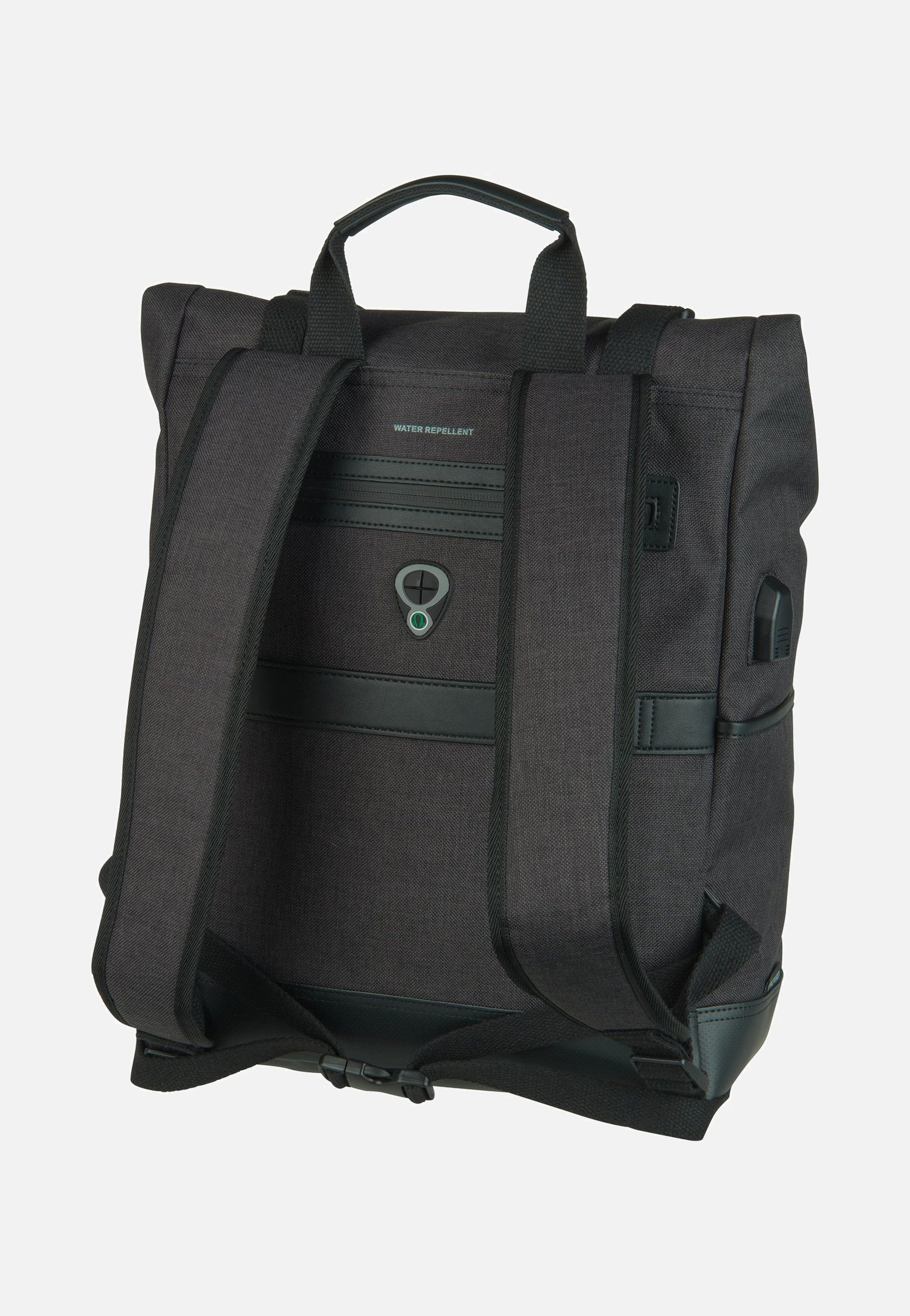 Speed 2393 Schwarz - Rolltop Rucksack