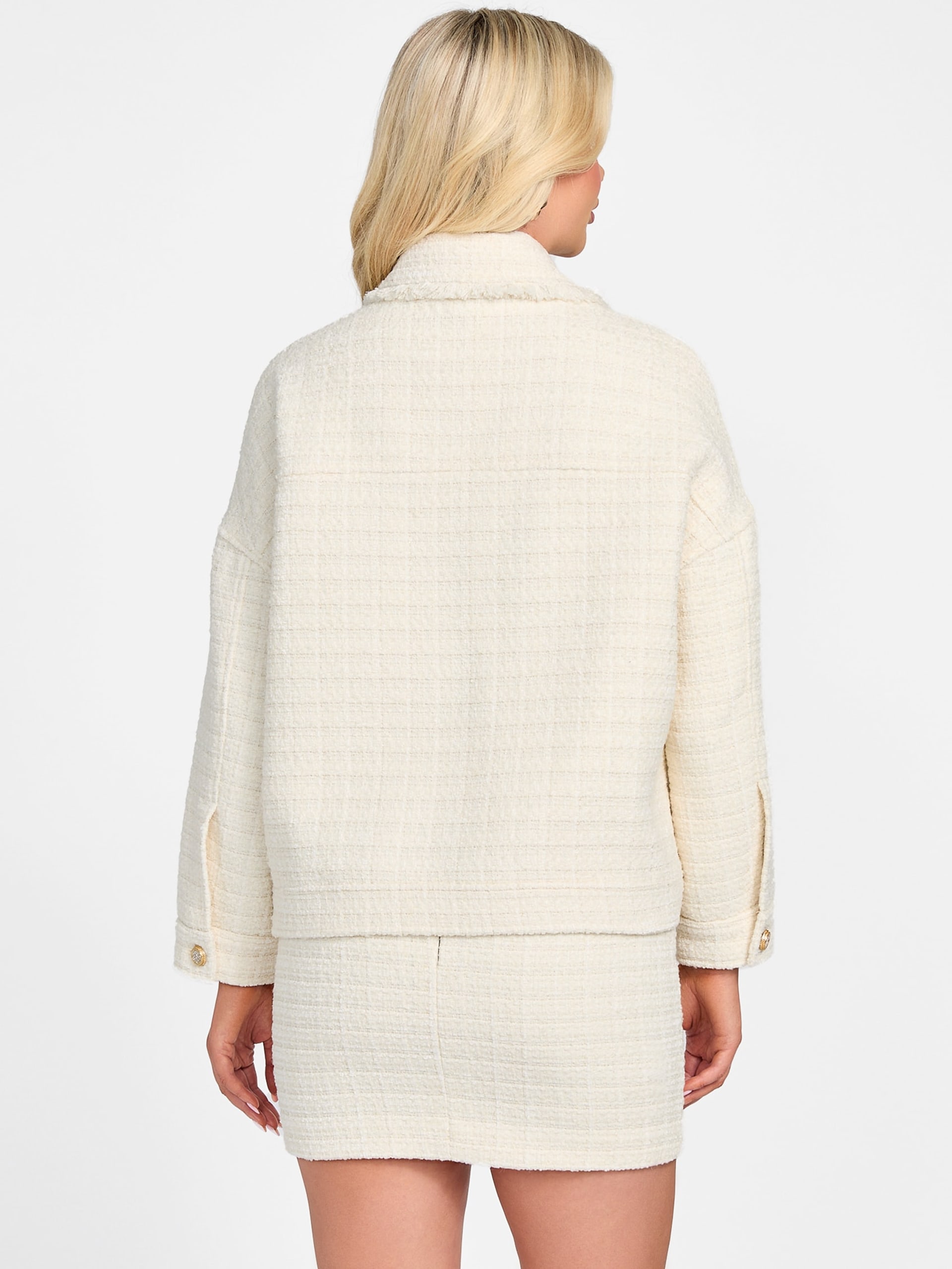 Jaqueta de tweed oversized Eco Sue