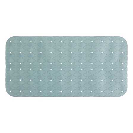Badewannenmatte rutschfest 70x35cm Artic blau