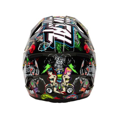 Casque cross O'Neal 3SRS - CRANK V24 2024 - Multicolore