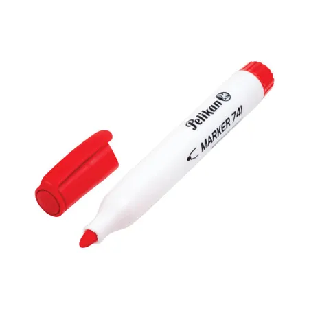 Pelikan Whiteboard Marker 741 Rot mit Runddocht