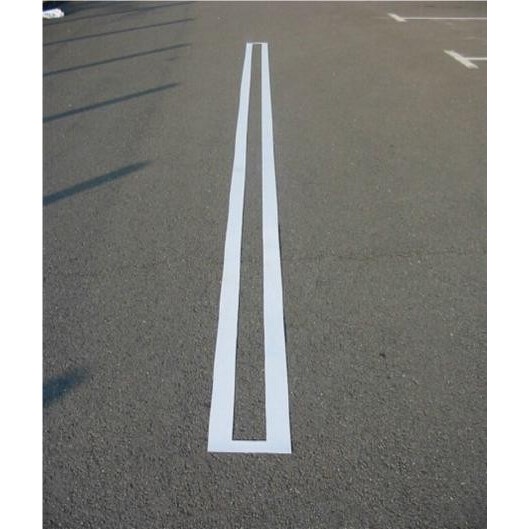 Pochoir souple spécial ligne droite