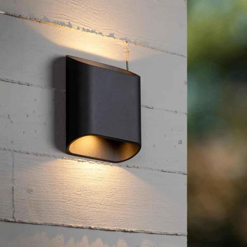Lucide ATILA Wandlamp - Zwart