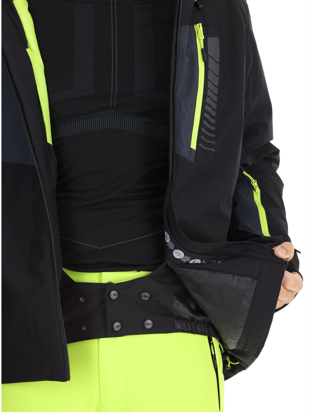 34W4667 ski-jas heren