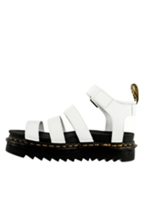 Sandales - nu-pieds dr martens blaire white