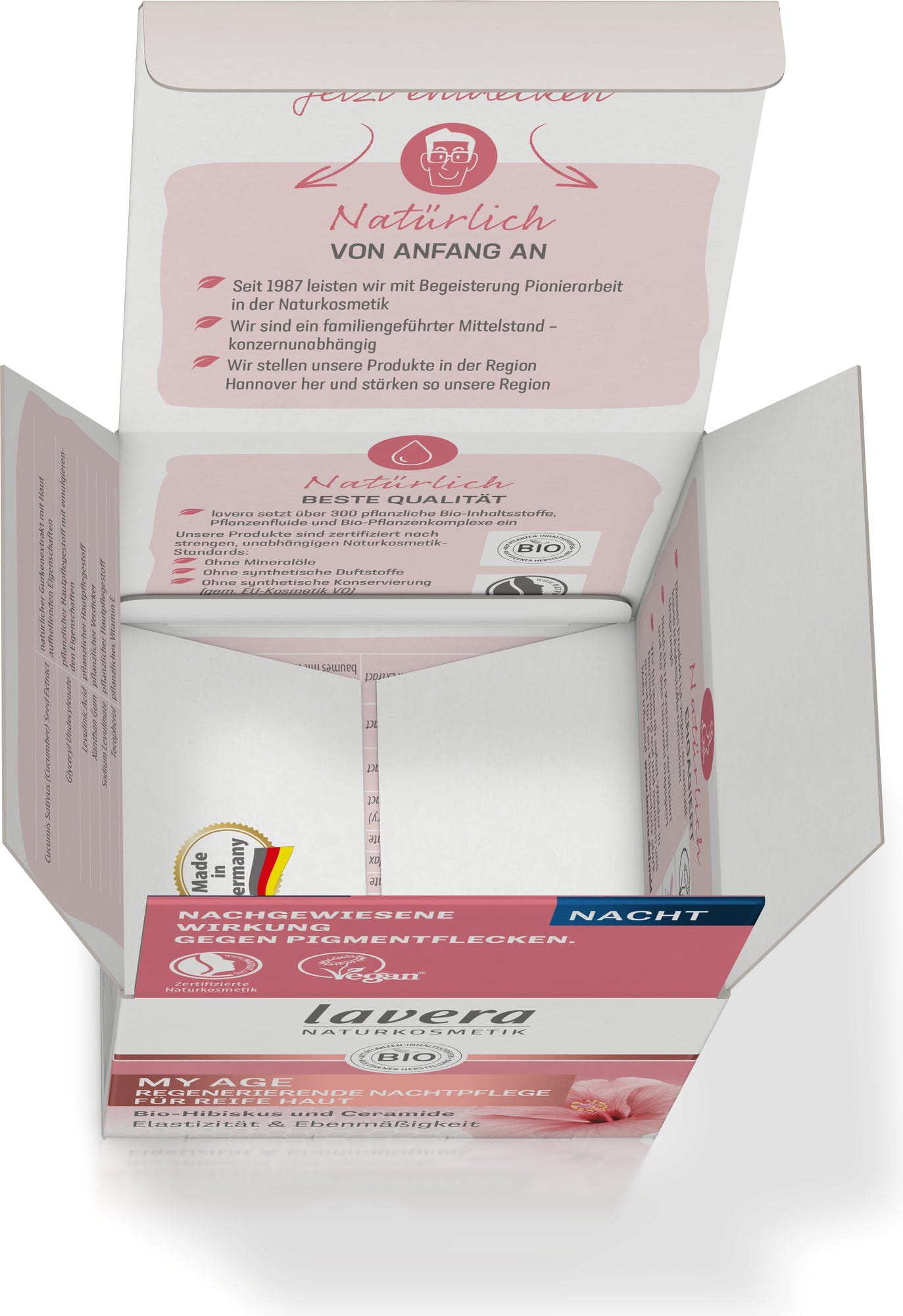 lavera  My Age Regenerierende Nachtpflege, 50 ml