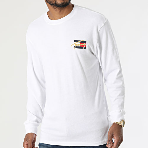 Tee Shirt Manches Longues Vintage 1611 Blanc