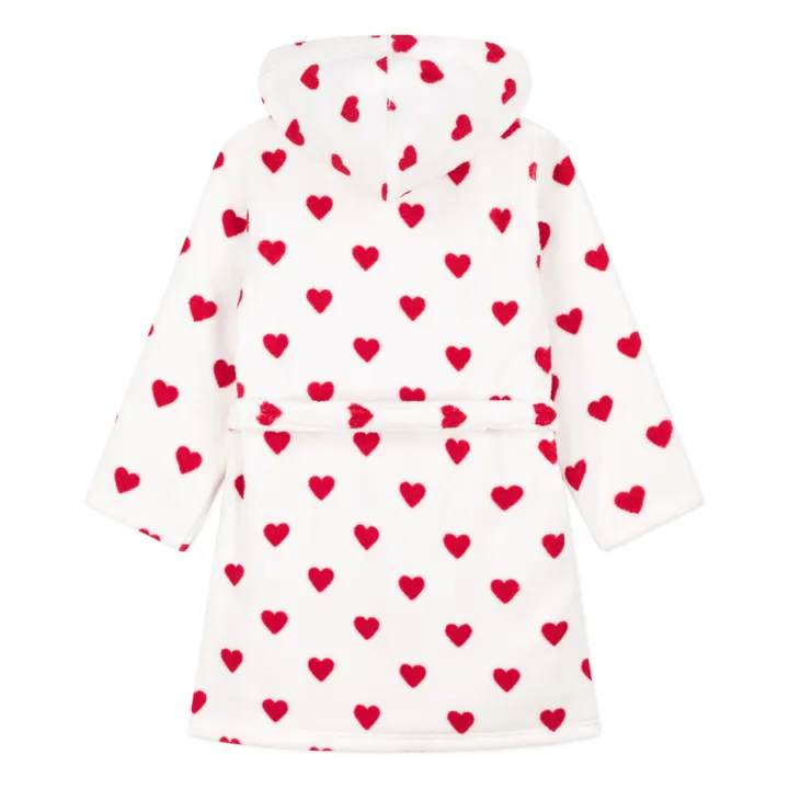 Petit Bateau Peignoir à Capuche Eponge | Blanc