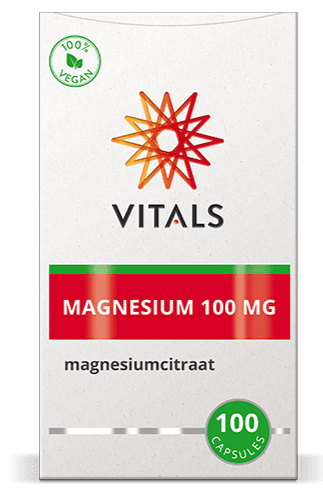 Vitals Magnesium 100mg 100 capsules