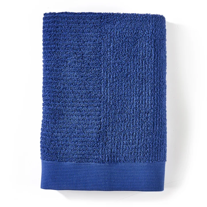 Zone Denmark - Classic Badetuch, 70 x 140 cm, indigo blue
