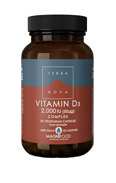 TERRANOVA D3-vitamin - 50 µg - 50 kaps