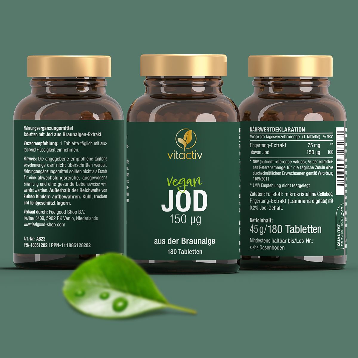 Vitactiv -  JOD Tabletten