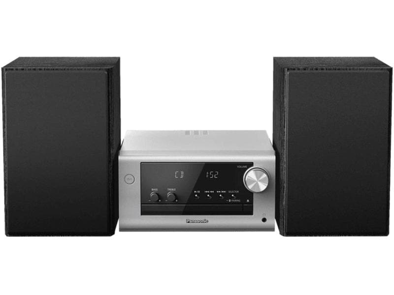 Panasonic Micro-HiFi Anlage PM704 Silber Hören Sie Musik so, wie Sie es möchten