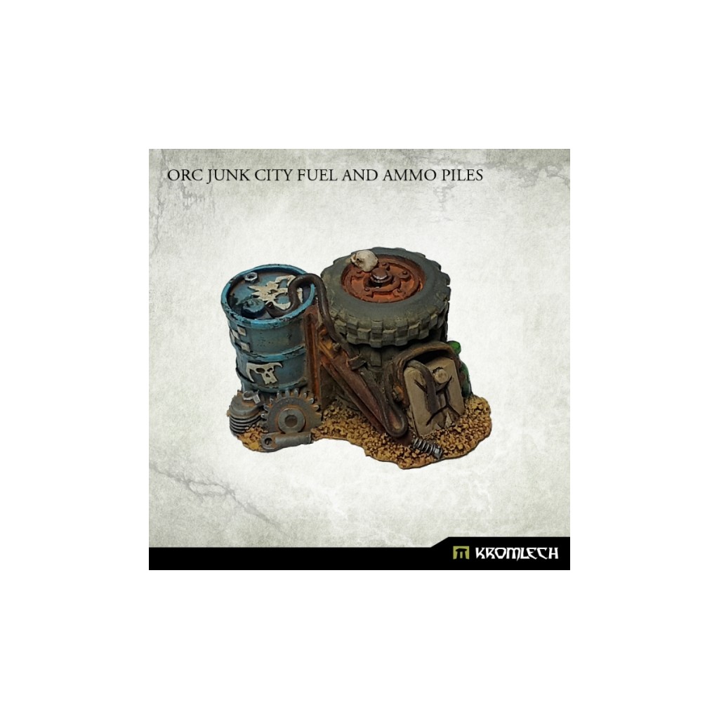 Orc Junk City Fuel and Ammo Piles