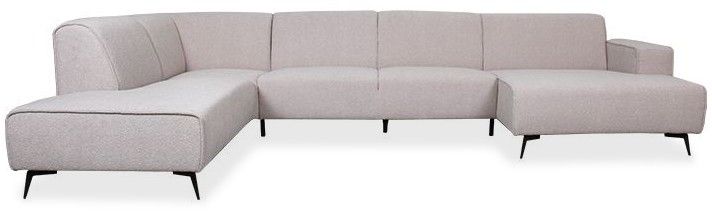 U bank Nero B425 x D230 x H80 cm