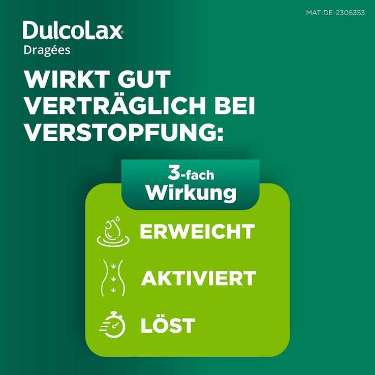 Dulcolax Dragees 5 mg magensaftresistent Tabletten , 40 St