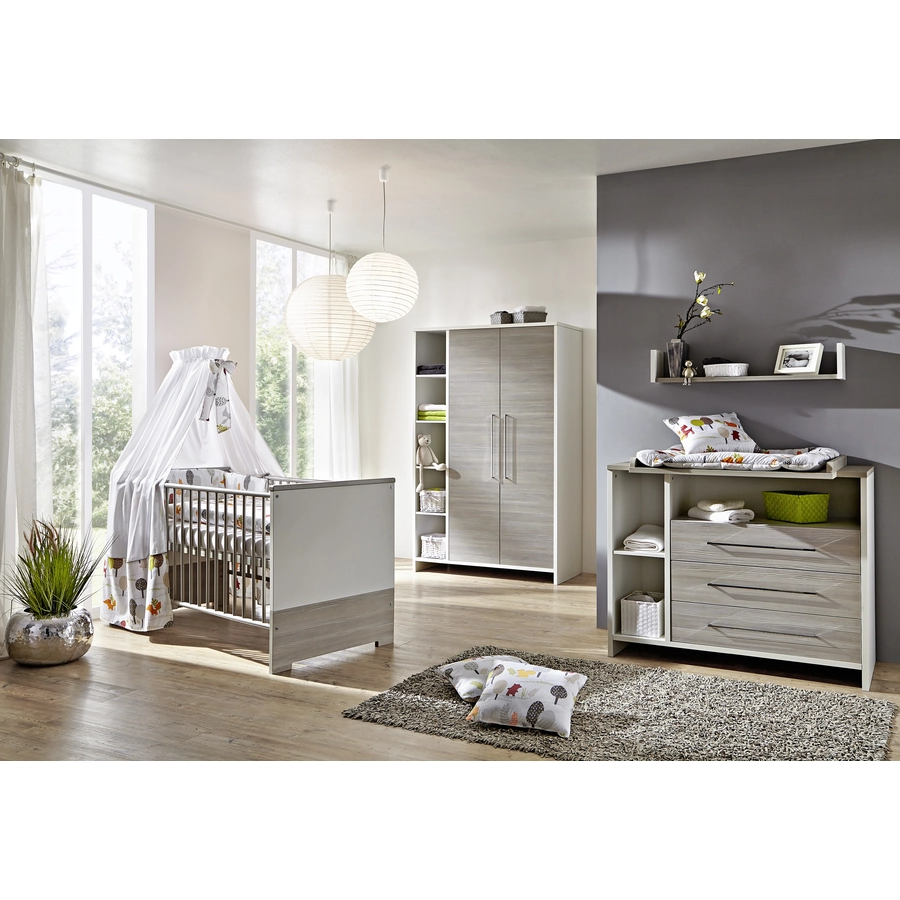 Schardt Kinderzimmer Eco Silber 2-türig