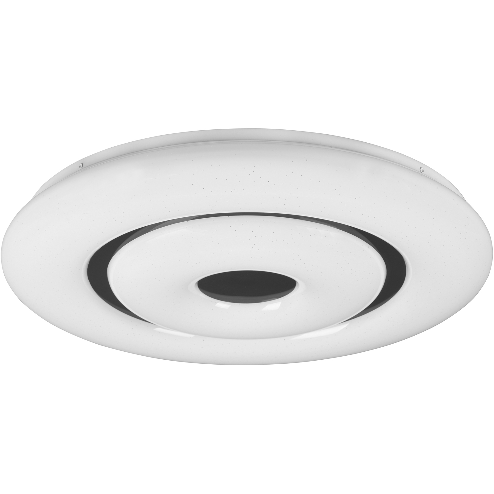LED-RGBW-Deckenleuchte - weiß-schwarz - Ø 50 cm