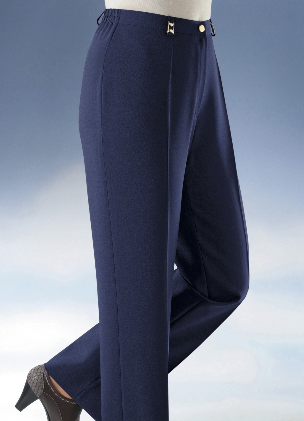 Hose mit weiterem Bundumfang in 9 Farben