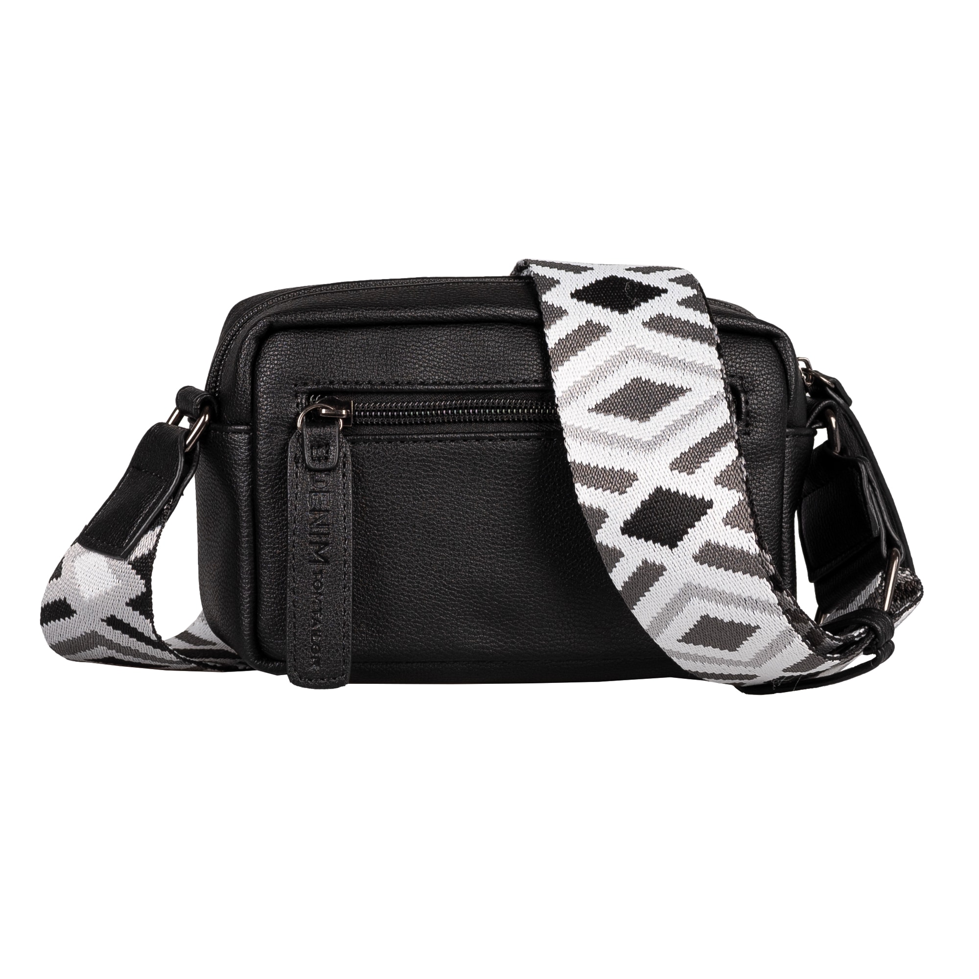 TOM TAILOR Denim Handtasche »Mena« weiches Material und betont durch farbenfrohe Statement-Webgurte